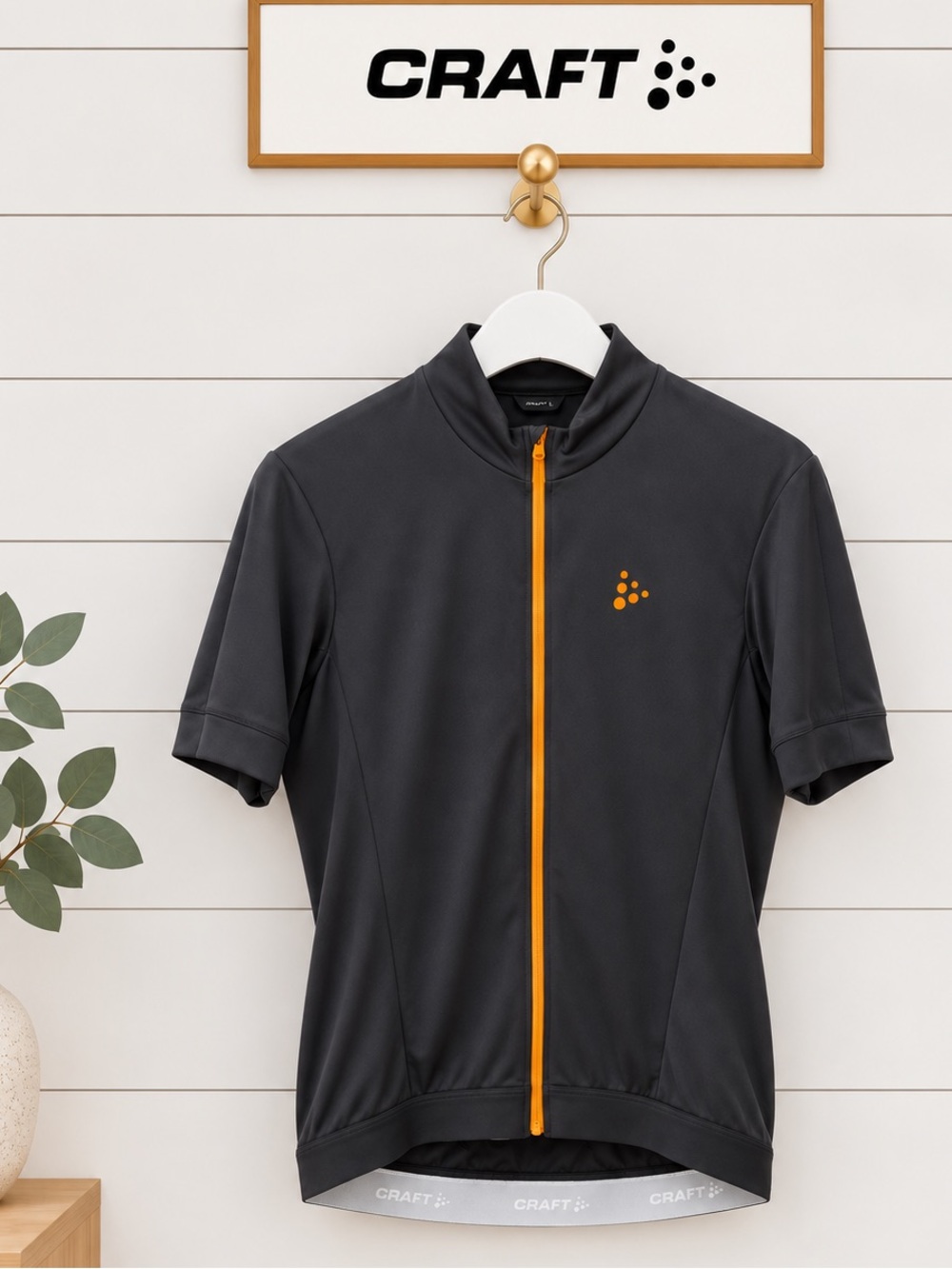 CRAFT Black Cycling Jersey Men’s M